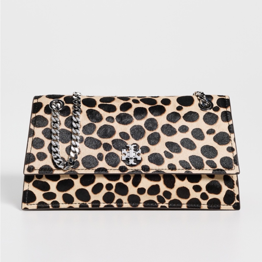 NWT Tory Burch Kira Turn-Lock Haircalf Shoulder Bag
